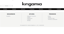 Desktop Screenshot of kirigamia.com